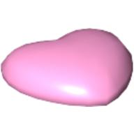 Clikits Icon, Heart 2 × 2 Large with Pin
