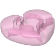 Clikits Icon, Heart 2 × 2 Large with Hole