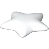 Clikits Icon, Star 2 × 2 Large with Pin White