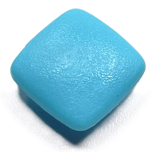 Clikits Icon, Square 2 × 2 Small with Pin [Frosted] Sky Blue