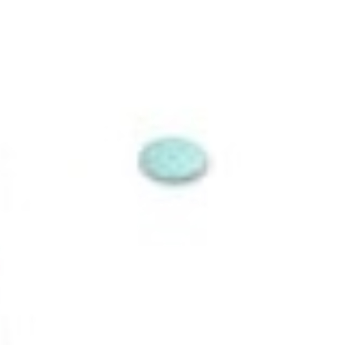 Clikits Icon, Round 2 × 2 Large with Pin Aqua