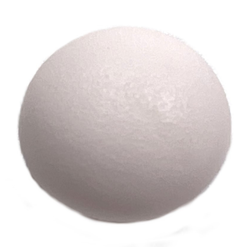 Clikits Icon, Round 2 × 2 Small, Thick with Pin Weiß