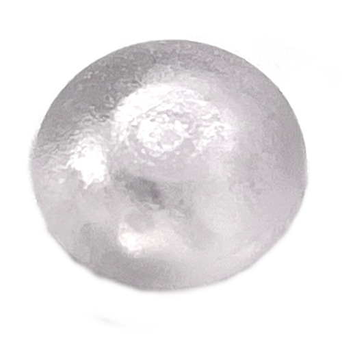 Clikits Icon, Round 2 × 2 Small, Thick with Pin Trans-Clear