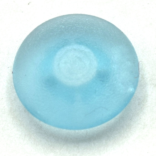 Clikits Icon, Round 2 × 2 Small Thin with Pin Trans-Very Lt Blue