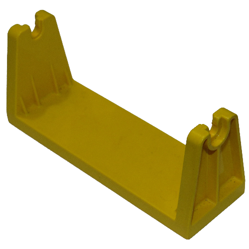 Duplo Train Tipper Holder 2 × 6 (Skip Holder) Yellow