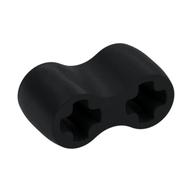 Technic Axle Connector Double Flexible [Rubber]