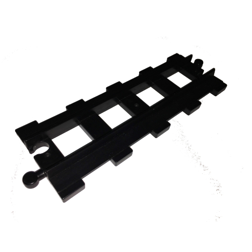 Duplo Train Track Straight 4 × 11 Black