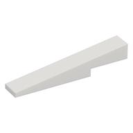 Brick Sloped 1 × 6 × 1 with 1 × 2 × 1/3 Cutout White