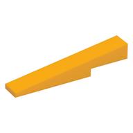 Brick Sloped 1 × 6 × 1 with 1 × 2 × 1/3 Cutout Bright Light Orange