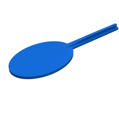 Homemaker Figure Tool Oar / Paddle Blau