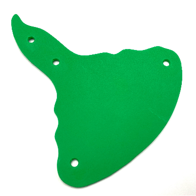Plant, Leaf, 4 Holes Green