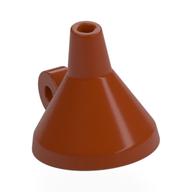 Hat / Funnel with Ring Handle (Tin Man) in Dark Orange
