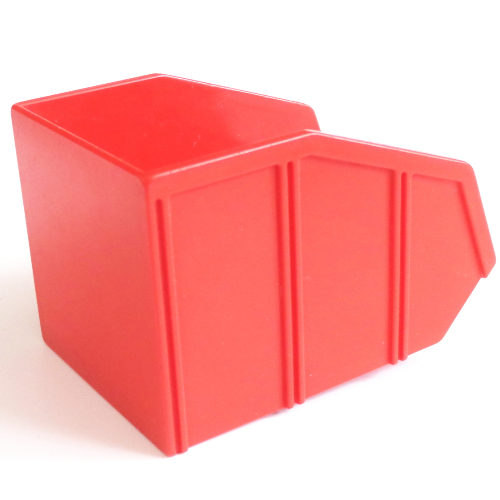 Duplo Dumper Bucket Large with Sloped End Red