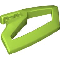 Technic Panel RC Car - Flexible Left Limette
