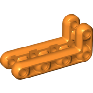 Technic Beam 3 × 7 L-Shape Double Orange