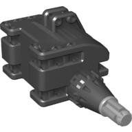 Motor, RC with Flexible Superaxles Black