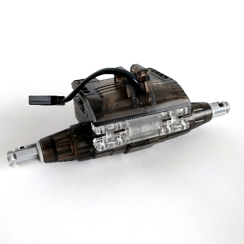 Motor, RC with Flexible Superaxles and Light Transparent-Braun
