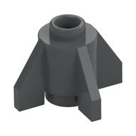 Brick Round 1 × 1 with Fins, Open Stud