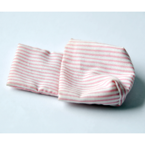 Duplo Schlafsack / Babytrage mit rosa Streifen (bedruckt)