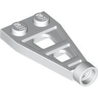 Plate Special 1 × 2 with Long Stud Receptacle (Space Wing) Weiß