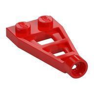 Plate Special 1 × 2 with Long Stud Receptacle (Space Wing) Red