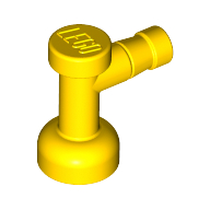 Tap 1 × 1 without Hole in Spout Yellow