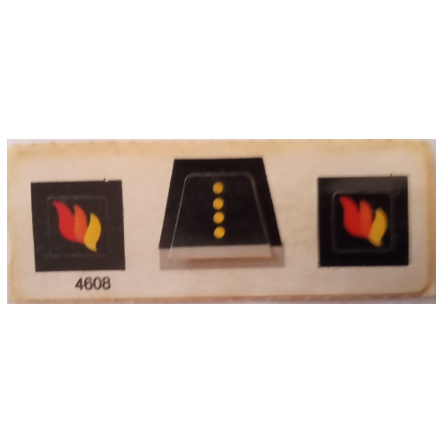 Stickerbogen für Sets 556-1, 620-1, 640-2, 672-1 [Keine Farbe/Beliebige Farbe]