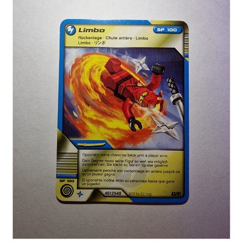 Trading Card, Ninjago Deck #1: 43 - Limbo - International Version [Keine Farbe/Beliebige Farbe]