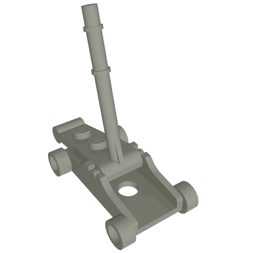 Fabuland, Equipment Car Jack Light Gray