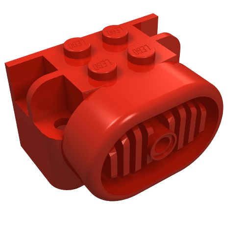 Fabuland, Motor / Engine Block, Airplane Rot