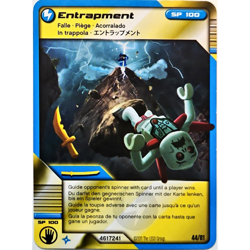 Trading Card, Ninjago Deck #1: 44 - Entrapment - International Version [Keine Farbe/Beliebige Farbe]