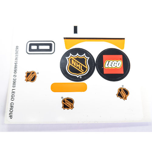 Stickerbogen für Set 3541-1 [Keine Farbe/Beliebige Farbe]