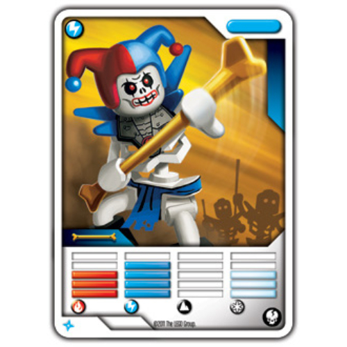 Trading Card, Ninjago Deck #1: 6 - Krazi - North American Version [Keine Farbe/Beliebige Farbe]