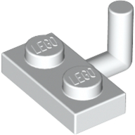 Plate Special 1 × 2 with Bar Up [Horizontal Arm 6mm] White