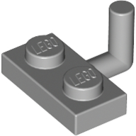 Plate Special 1 × 2 with Bar Up [Horizontal Arm 6mm] Hellblaugrau