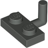 Plate Special 1 × 2 with Bar Up [Horizontal Arm 6mm] Dunkelgrau