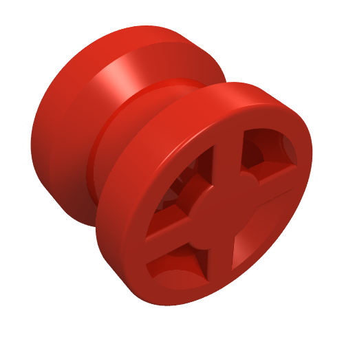 Wheel 8 × 6 Red