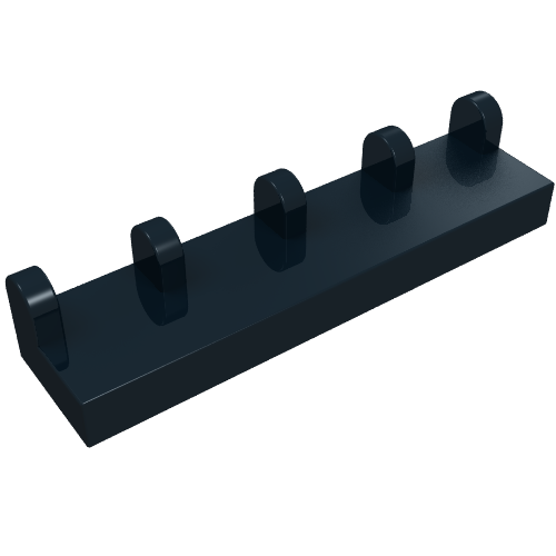 Hinge Tile 1 × 4 Black