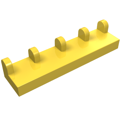Scharnier Fliese 1 × 4 Gelb