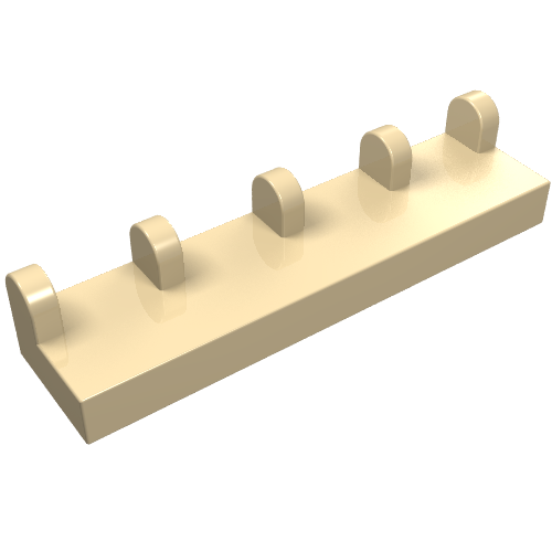 Scharnier Fliese 1 × 4 Beige