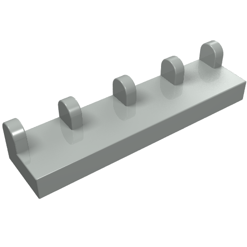 Scharnier Fliese 1 × 4 Hellgrau