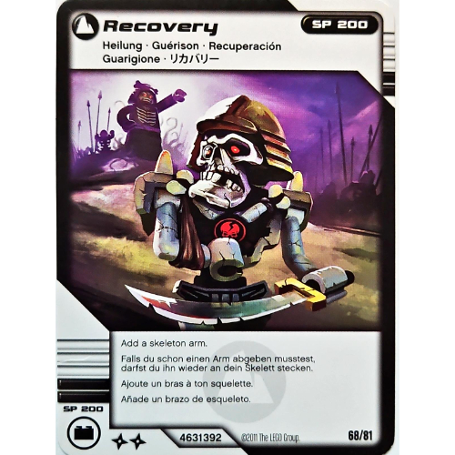 Trading Card, Ninjago Deck #1: 68 - Recovery - International Version [No Color/Any Color]