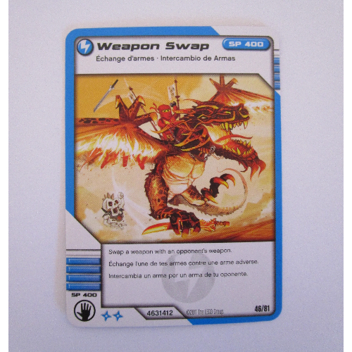 Trading Card, Ninjago Deck #1: 46 - Weapon Swap - International Version [Keine Farbe/Beliebige Farbe]