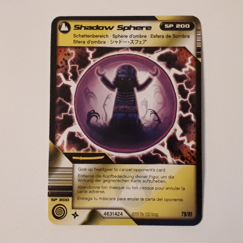 Trading Card, Ninjago Deck #1: 79 - Shadow Sphere - International Version [Keine Farbe/Beliebige Farbe]