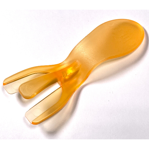 Clikits Part Separator with Clikits Logo on Handle Trans-Flame Yellowish Orange