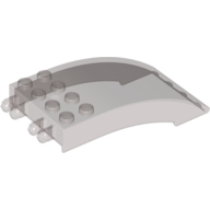 Windscreen 8 × 4 × 2 Curved [2 Dual-Fingered Click Hinges]