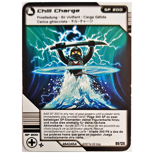 Trading Card, Ninjago Deck #2: 89 - Chill Charge - International Version [Keine Farbe/Beliebige Farbe]