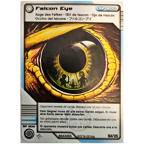 Trading Card, Ninjago Deck #2: 104 - Falcon Eye - International Version [No Color/Any Color]