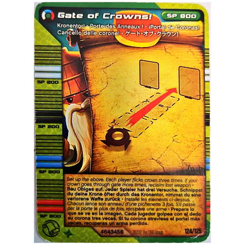 Trading Card, Ninjago Deck #2: 124 - Gate of Crowns! - International Version [No Color/Any Color]