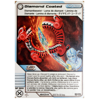 Trading Card, Ninjago Deck #2: 93 - Diamond Coated - International Version [No Color/Any Color]